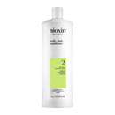 Nioxin System 2 Scalp + Hair Thickening Conditioner for Natural Hair with Progressed Thinning 1 Litre