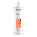 Nioxin System 4 Scalp + Hair Thickening Conditioner for Damaged Hair With Progressed Thinning 1 Litre