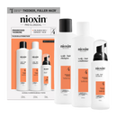 Nioxin Scalp + Hair Thickening System 4 Trial Kit for Damaged Hair with Progressed Thinning