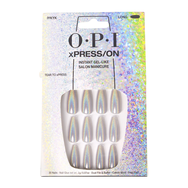 OPI xPRESS/ON Instant Gel-Like Salon Manicure - IYKYK - Long