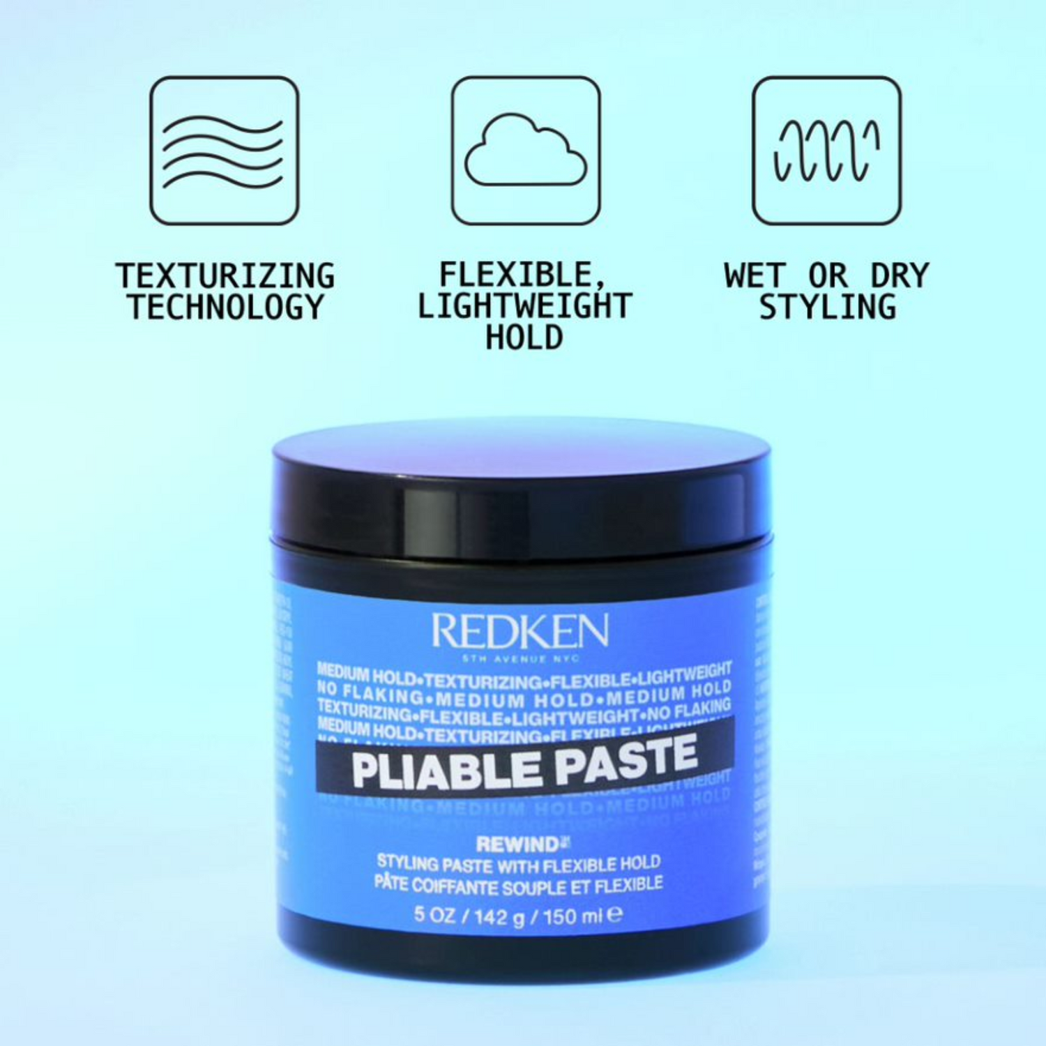 Redken Pliable Styling Paste 150ml