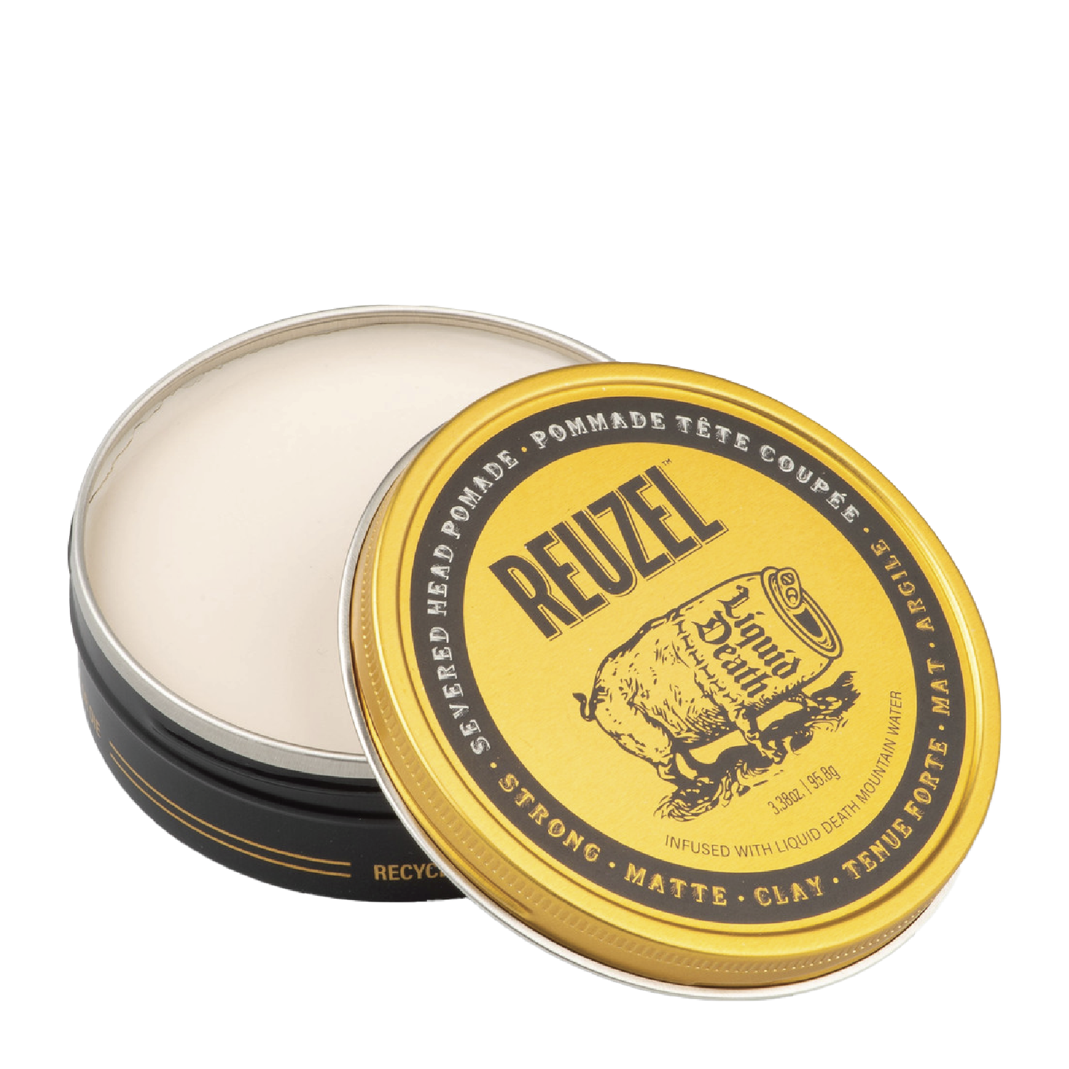 Reuzel Liquid Death Severed Head Clay Pomade 95.8g