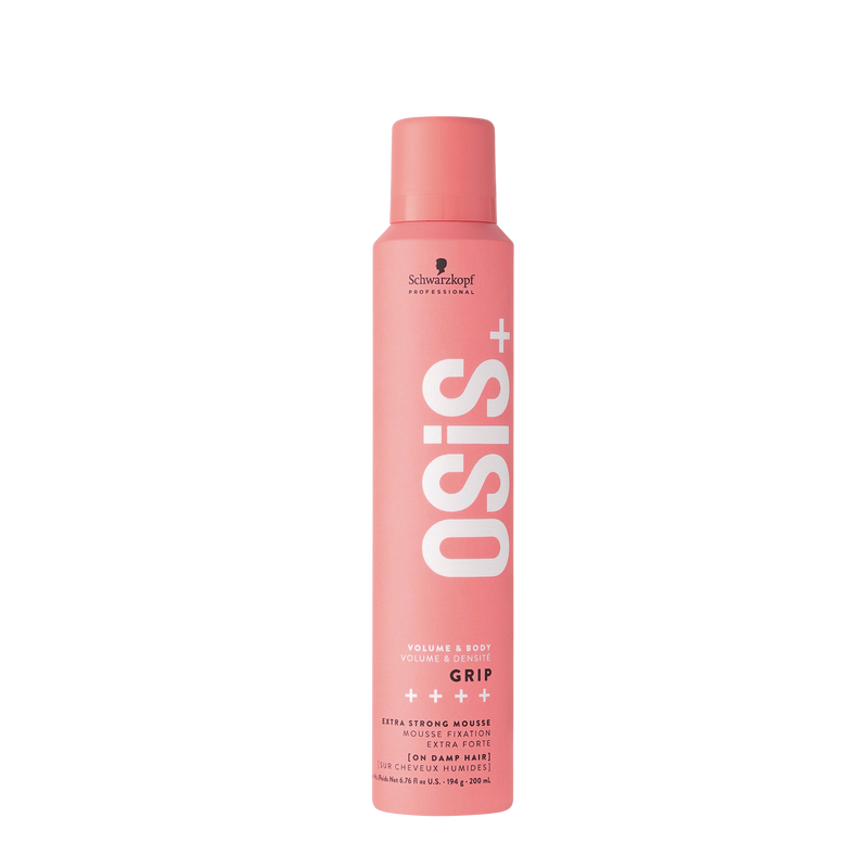 Schwarzkopf Osis+ Grip - Extreme Hold Mousse For Massive Volume  200ml *New*