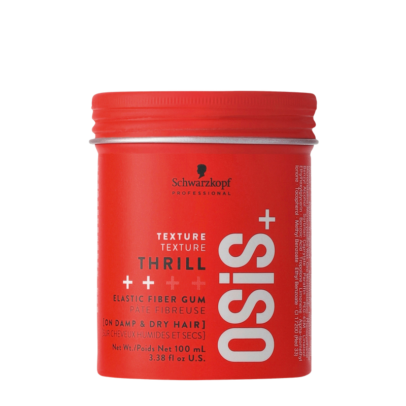 Schwarzkopf Osis+ Thrill - Fiber Gum For Elastic Style Control 150ml *New*