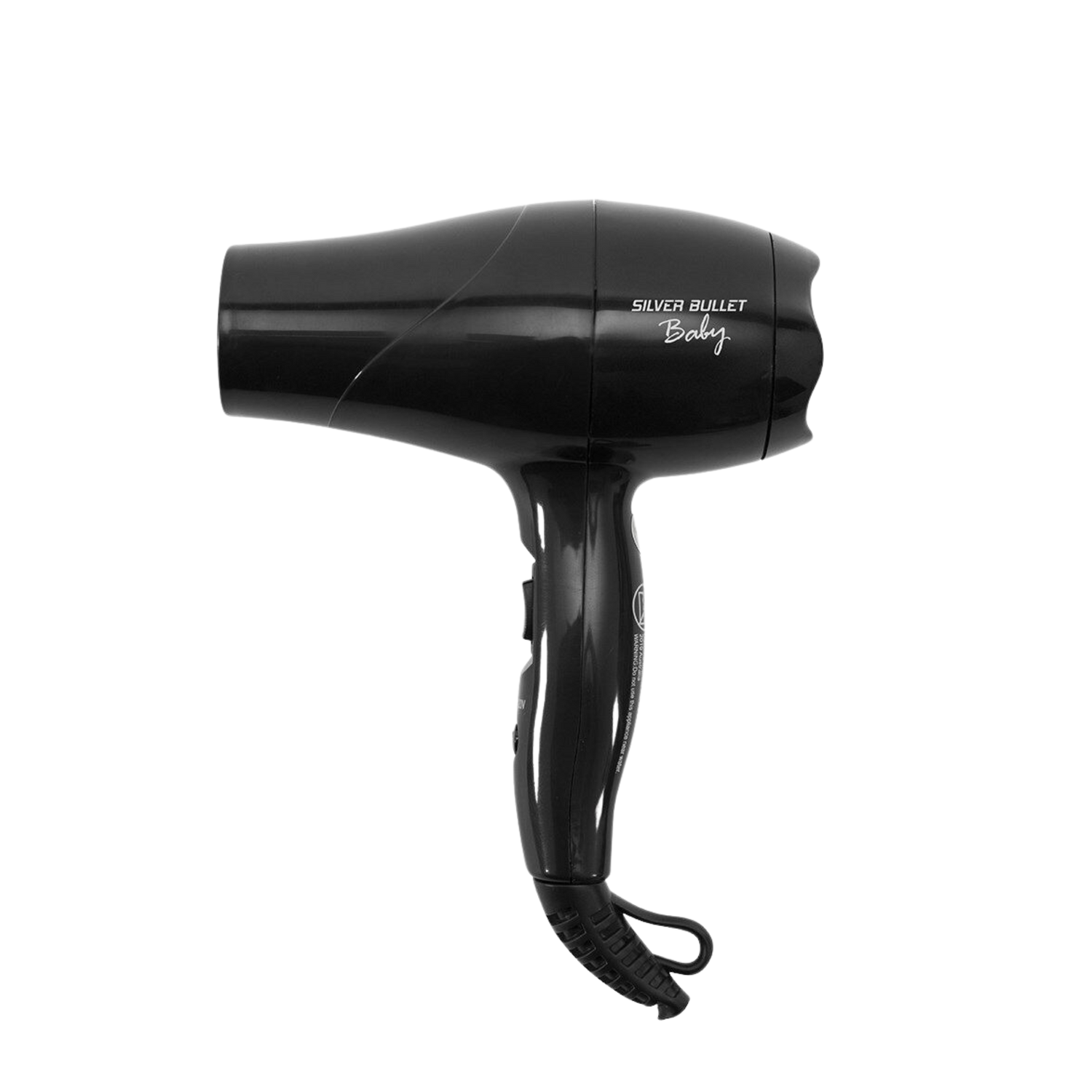 Silver Bullet Baby Travel Hair Dryer - Black