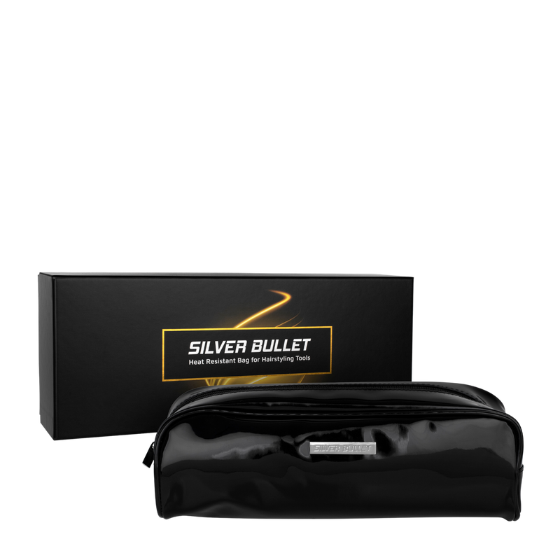 Silver Bullet Heat Resistant Pouch - Patent Black