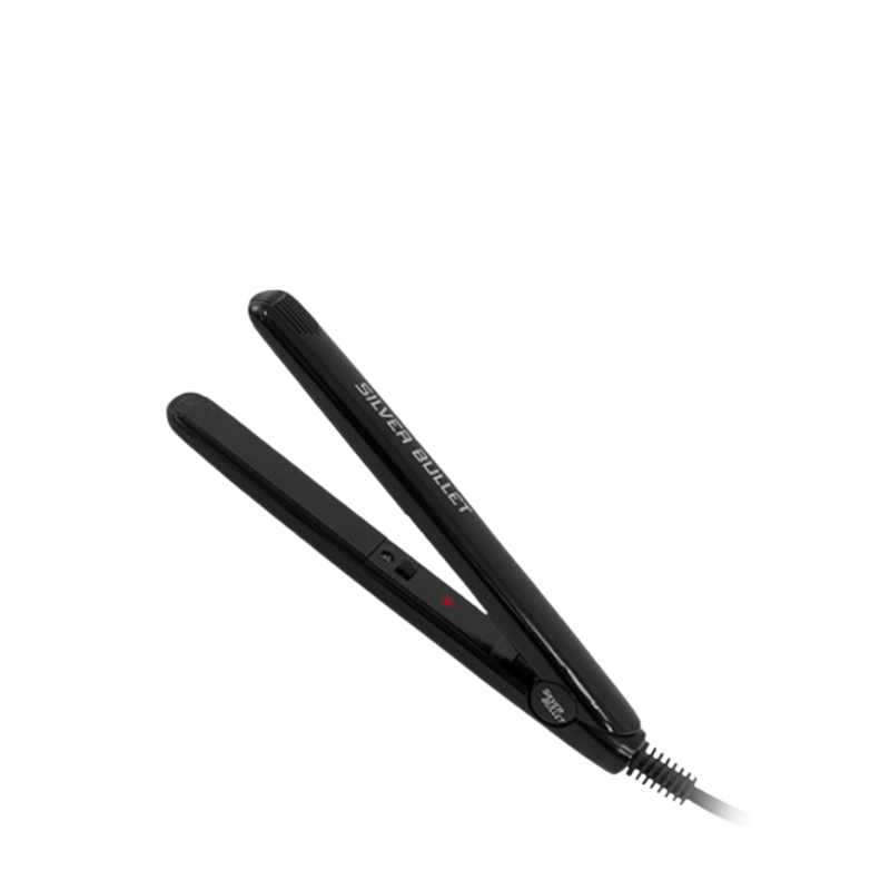 Silver Bullet Black Mini Hair Straightener