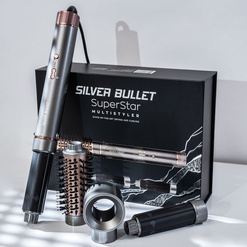 Silver Bullet Airwrap Platinum SuperStar MultiStyler Hot Brush