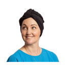 Splash Happy Silk Lined Tubular Hair Wrap - Midnight