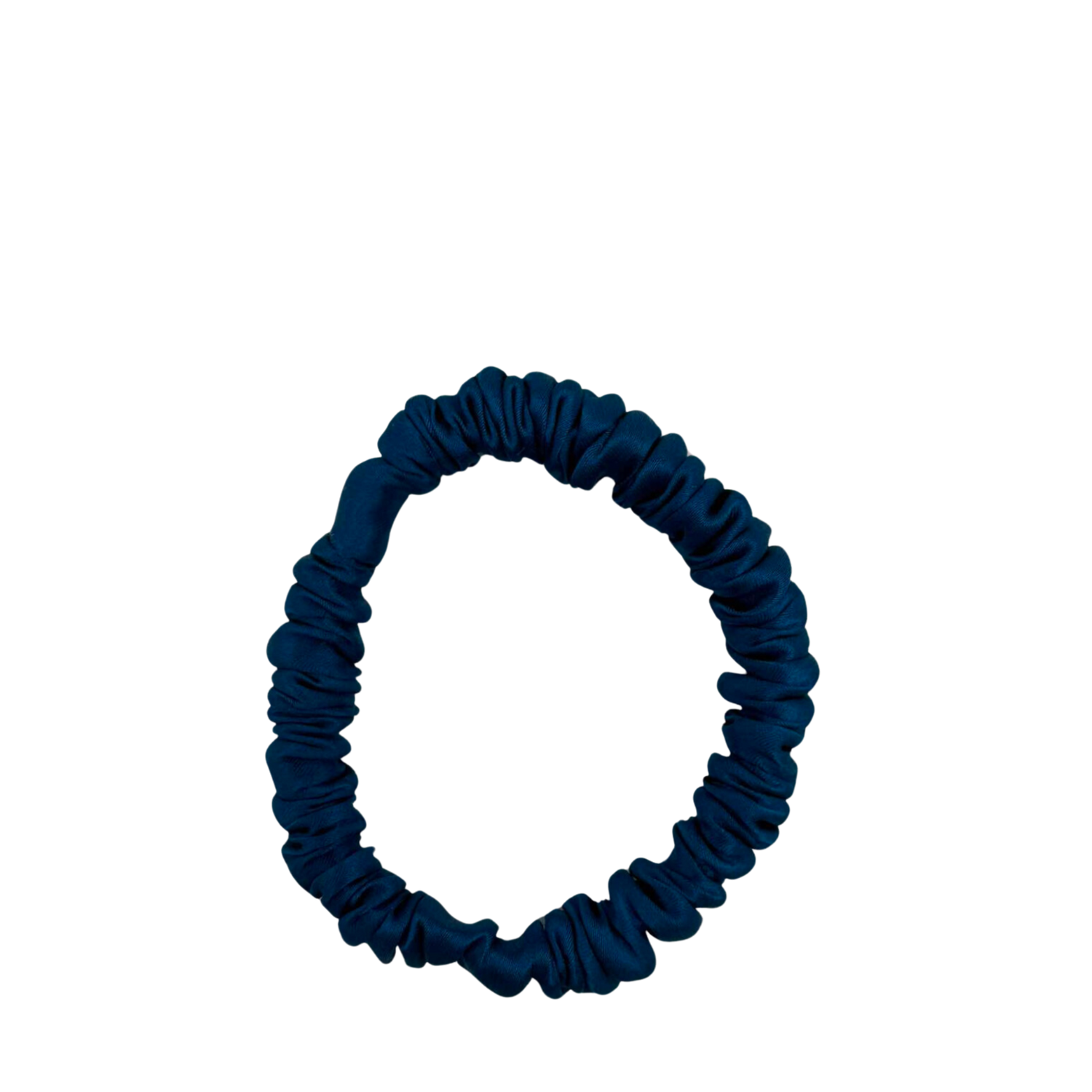Splash Happy Silk Scrunchie Mini - Lapis