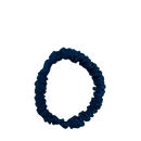 Splash Happy Silk Scrunchie Mini - Lapis