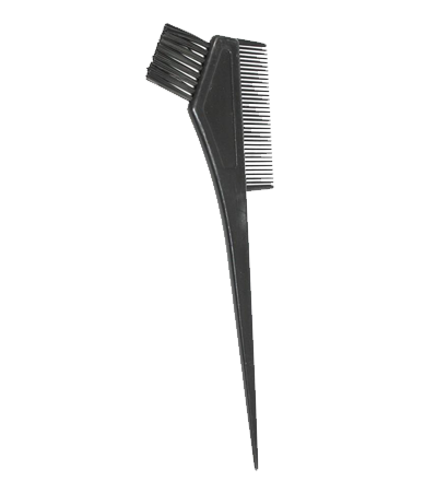 Tint Brush With Comb - Black