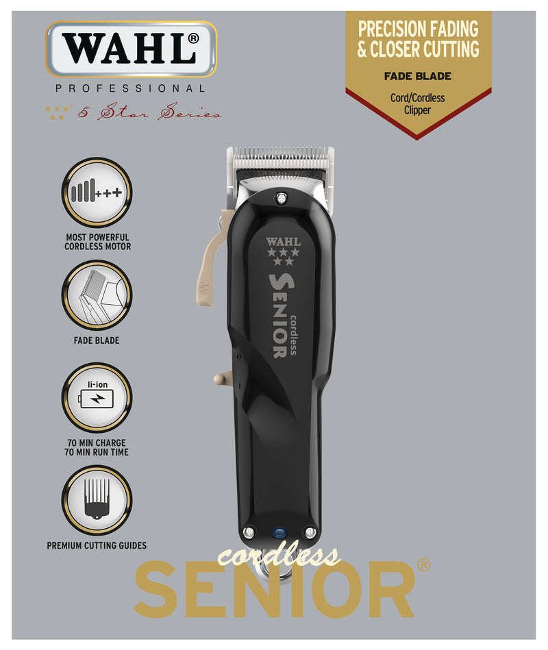 Wahl Senior Cord/Cordless Clipper