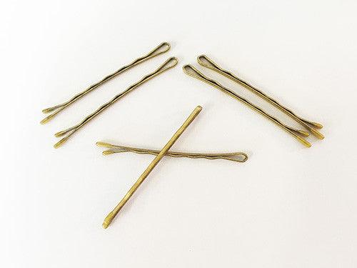 Gold/Blonde Bobby Pins - 24 Pack - Haircare Market