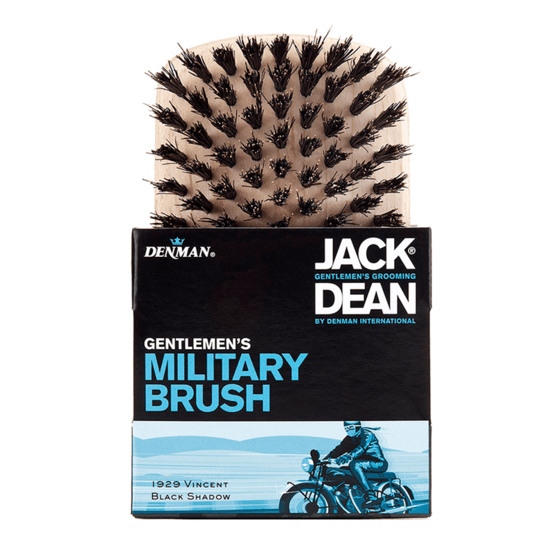 Denman Jack Dean Gentlemens Military Brush - Haircare Market