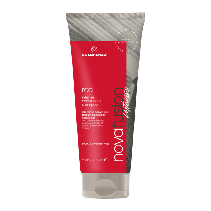 De Lorenzo Novafusion Intense Red Shampoo 200ml - Haircare Market