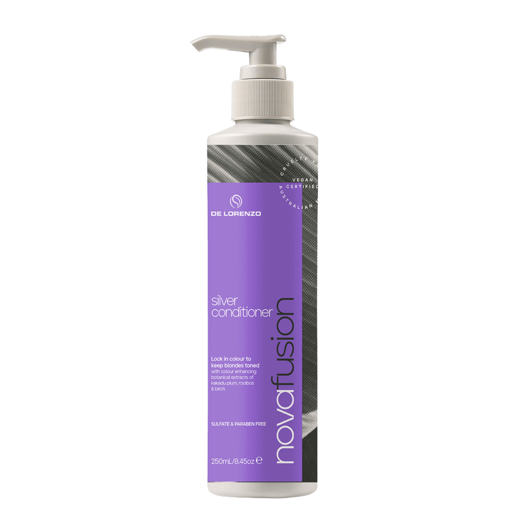 De Lorenzo Novafusion Silver Conditioner 250ml - Haircare Market