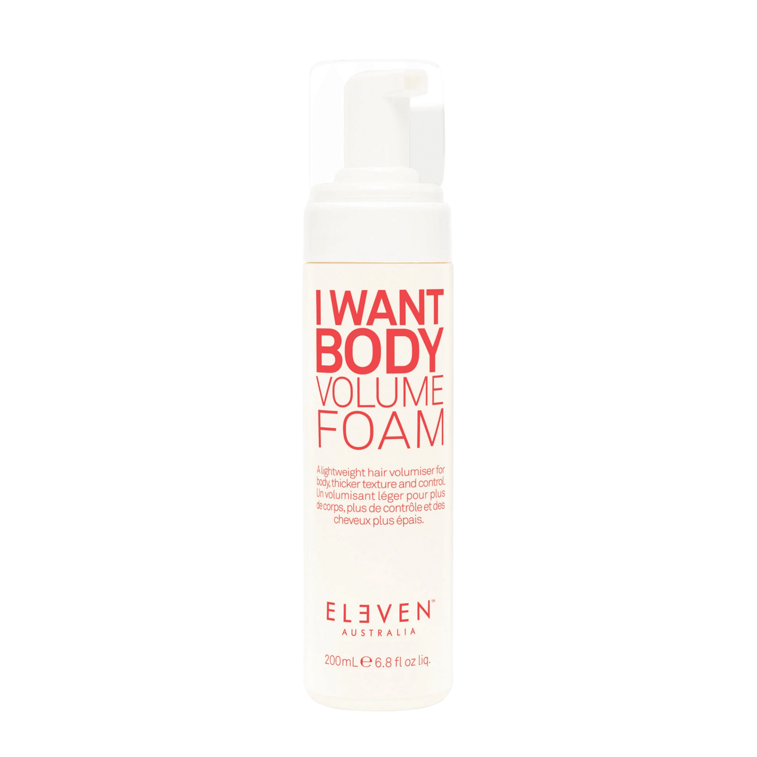 Eleven Australia I Want Body Volume Foam 200ml - Haircare Market