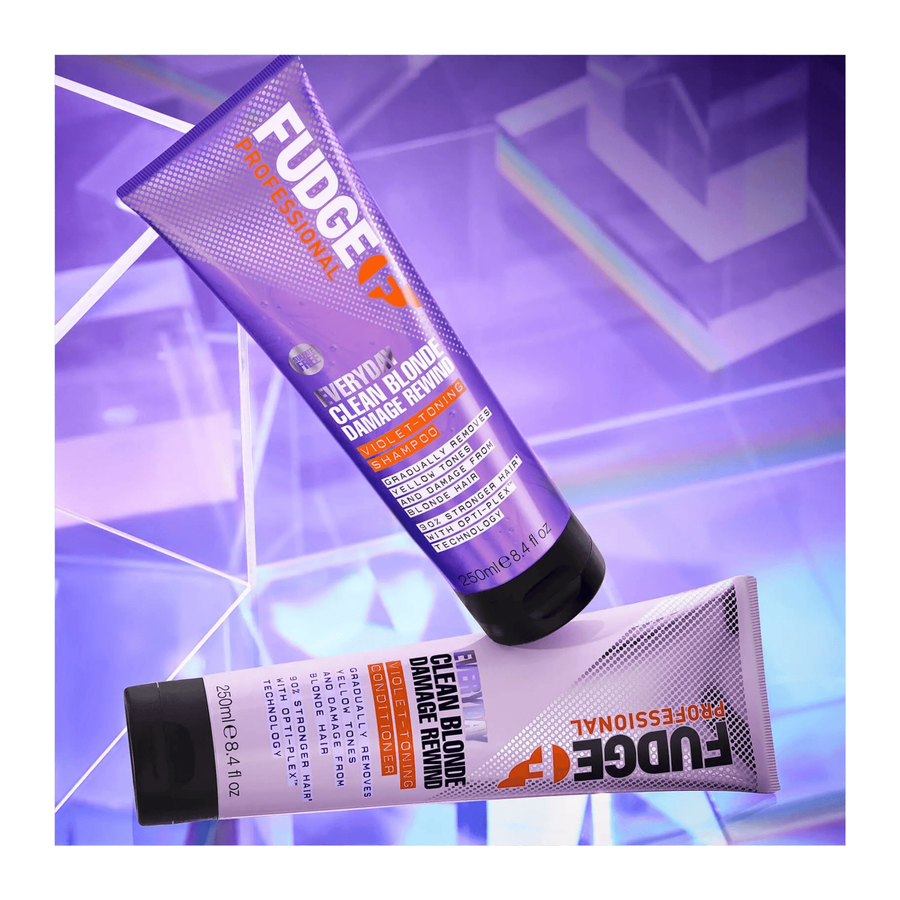 Fudge Everyday Clean Blonde Damage Rewind Conditioner 250ml - Haircare Market