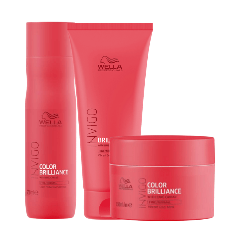 Wella Invigo Color Brilliance Trio Bundle - Haircare Market