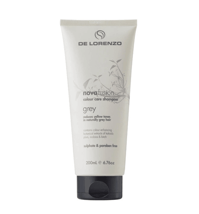 De Lorenzo Novafusion Grey Shampoo 200ml - Haircare Market