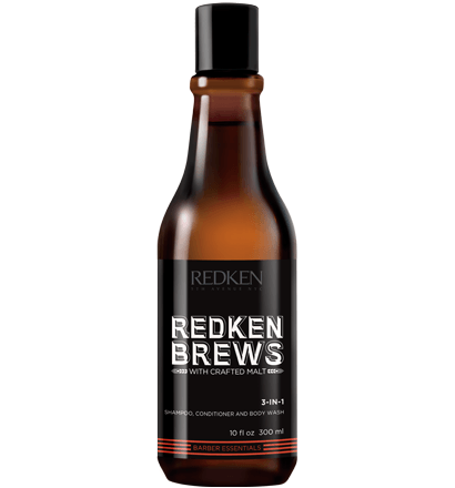 Redken Brews 3-In-1 Shampoo 300ml - Haircare Market