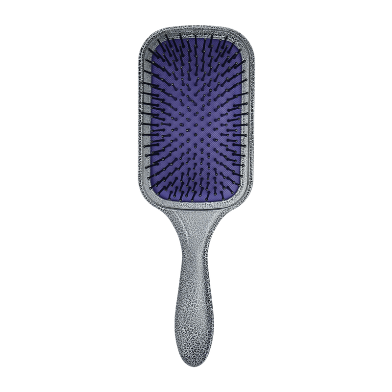 Shattered Paddle Cushion Brush 69265-SIL - Haircare Market