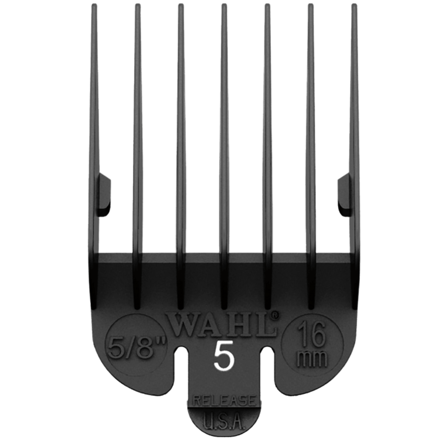Wahl Black Plastic Tab Clipper Comb 16mm/