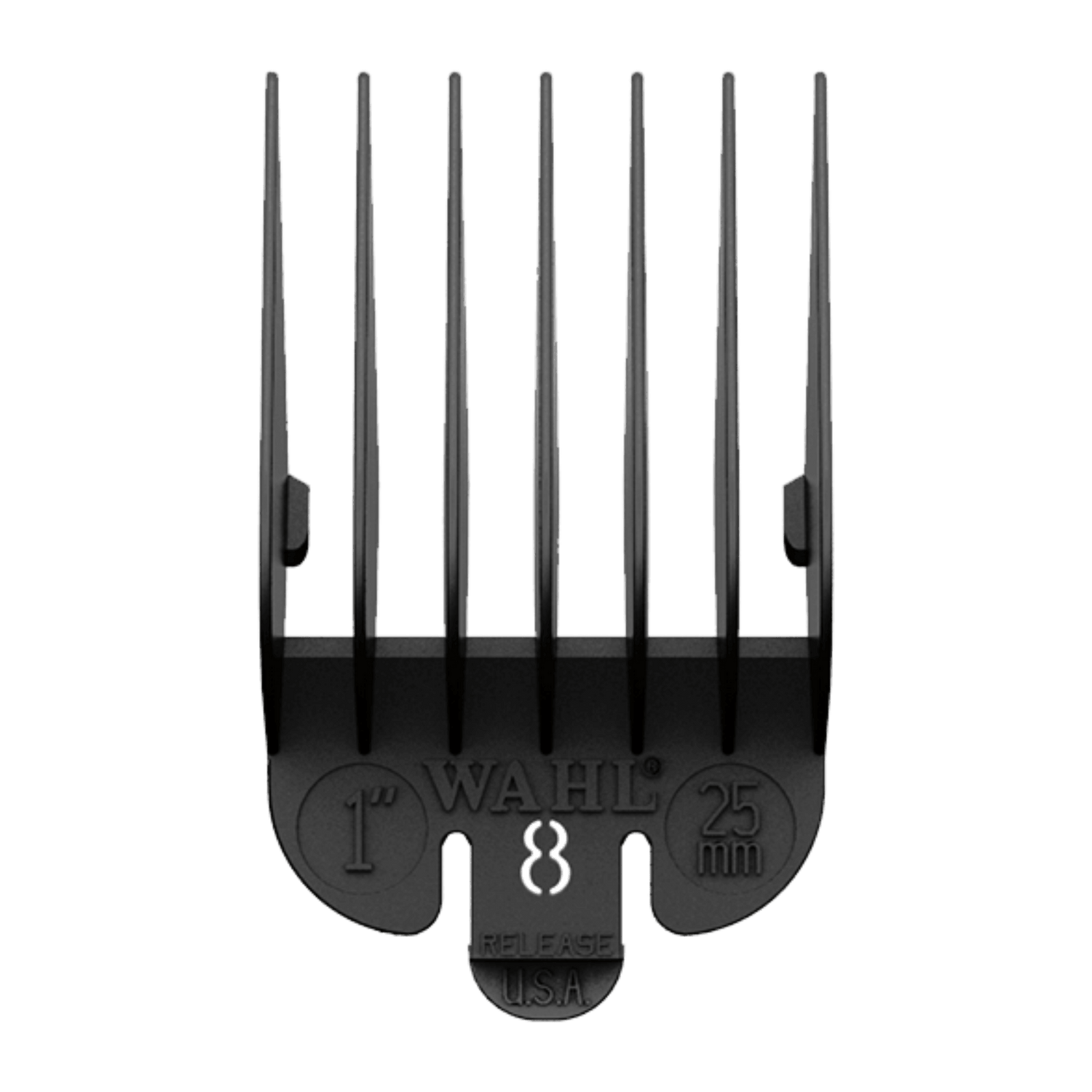 Wahl Black Plastic Tab Clipper Comb 25mm/