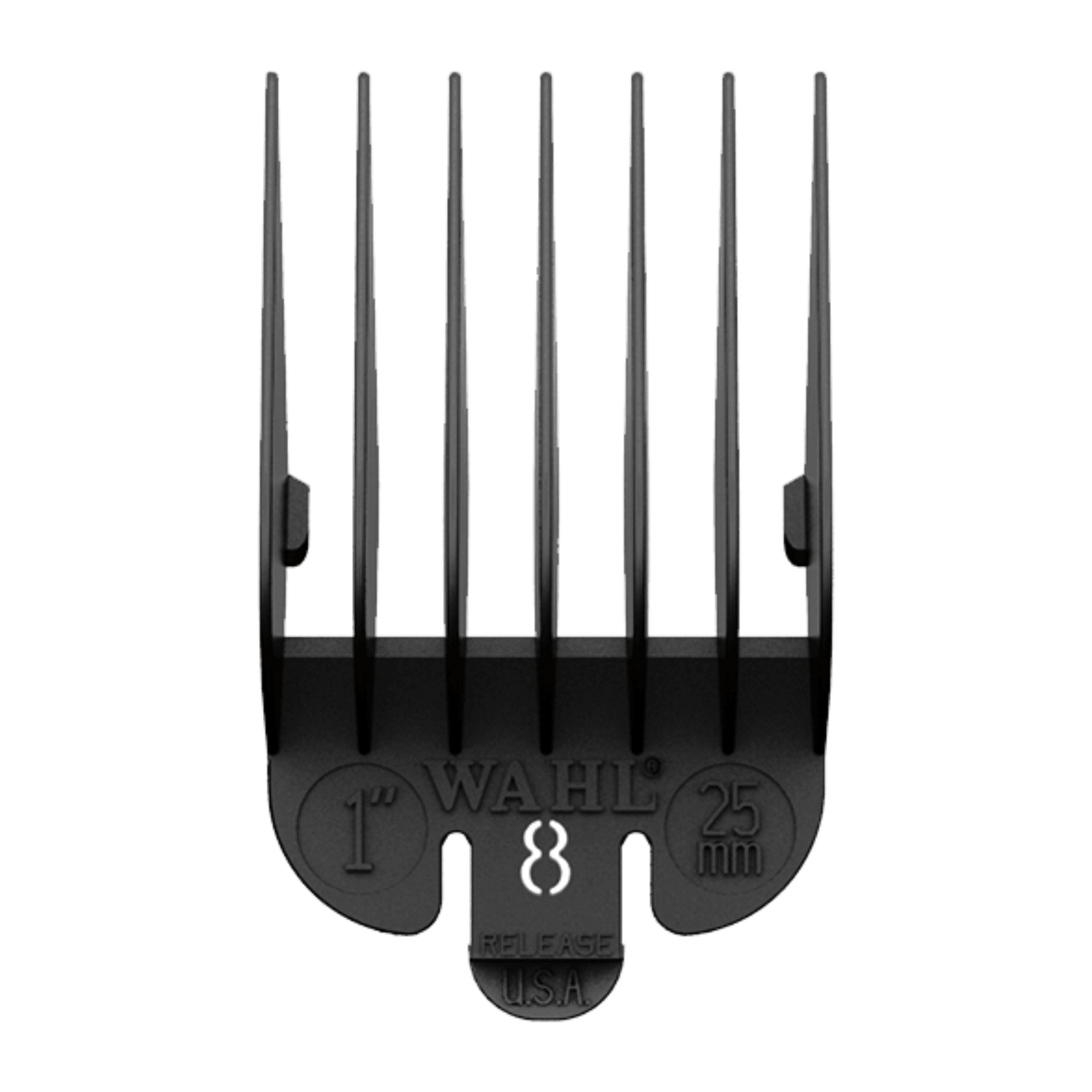Wahl Black Plastic Tab Clipper Comb 25mm/