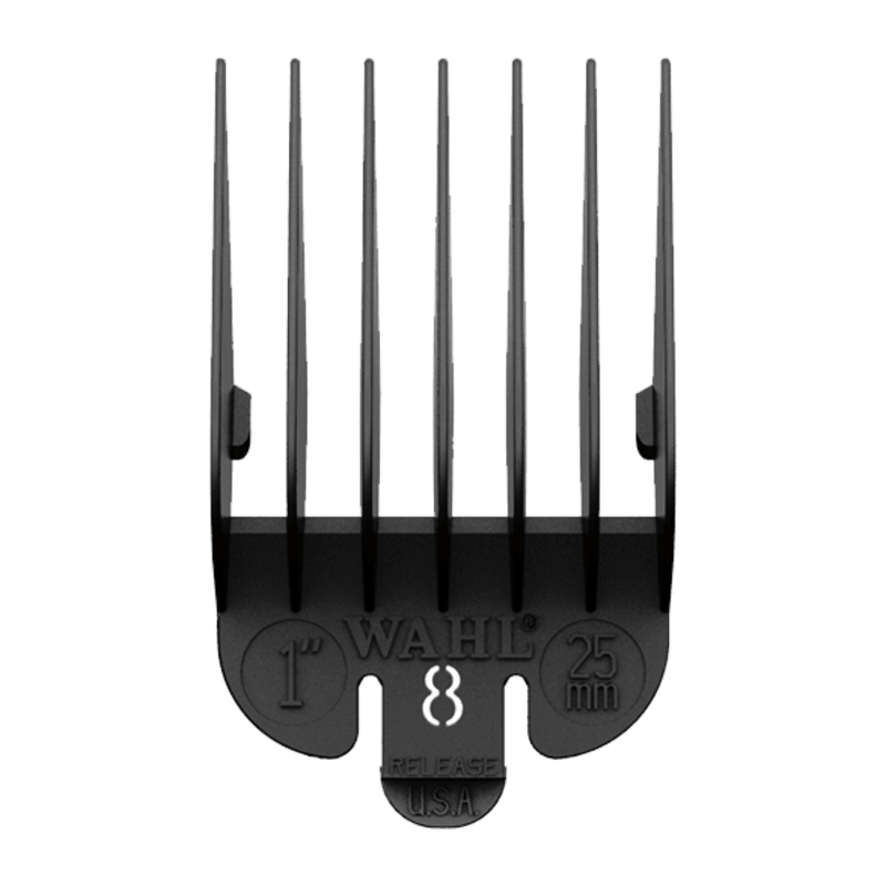 Wahl Black Plastic Tab Clipper Comb 25mm/