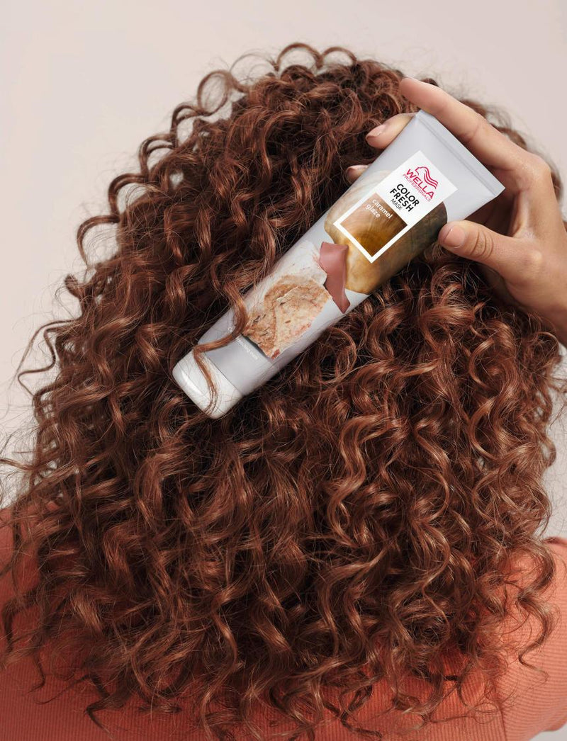 Wella Color Fresh Mask Caramel Glaze 150ml - Haircare Market