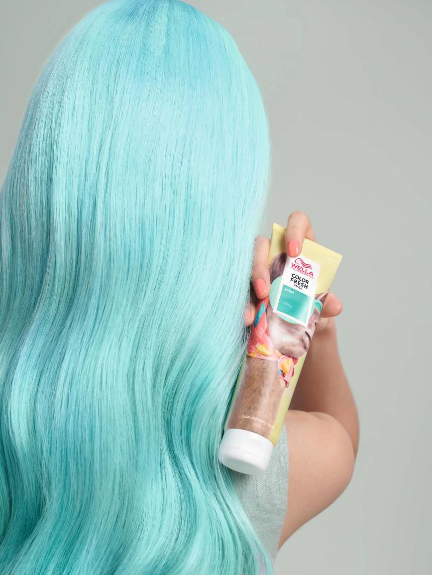 Wella Color Fresh Mask Mint 150ml - Haircare Market