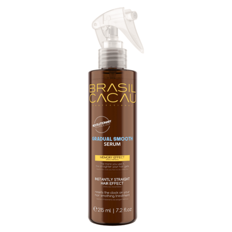 Brasil Cacau Keratin Gradual Smooth Serum 215ml - Haircare Market