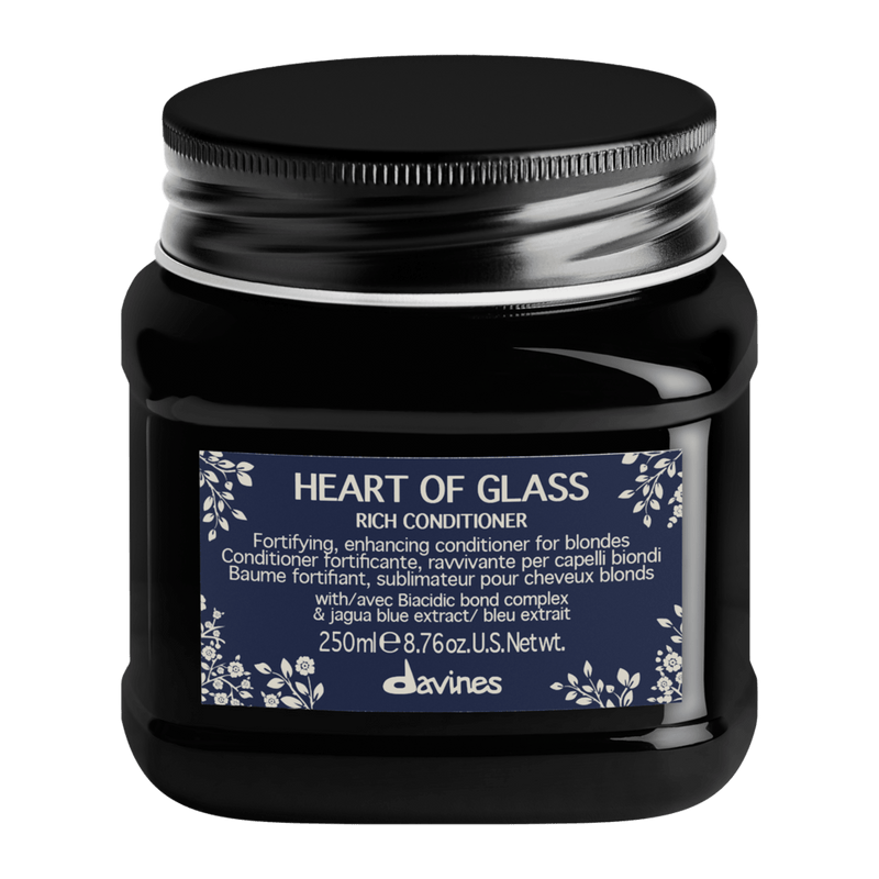 Davines Heart Of Glass Rich Conditioner 250ml - Haircare Market