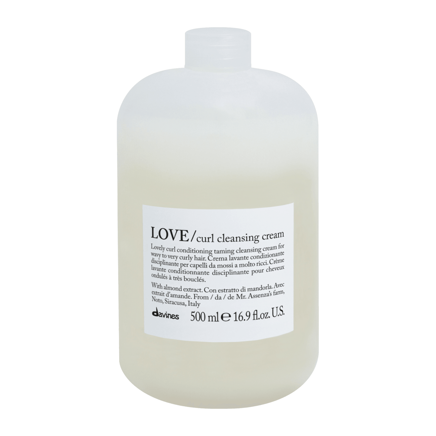 Davines Love Curl Cleansing Cream 500ml - Haircare Market