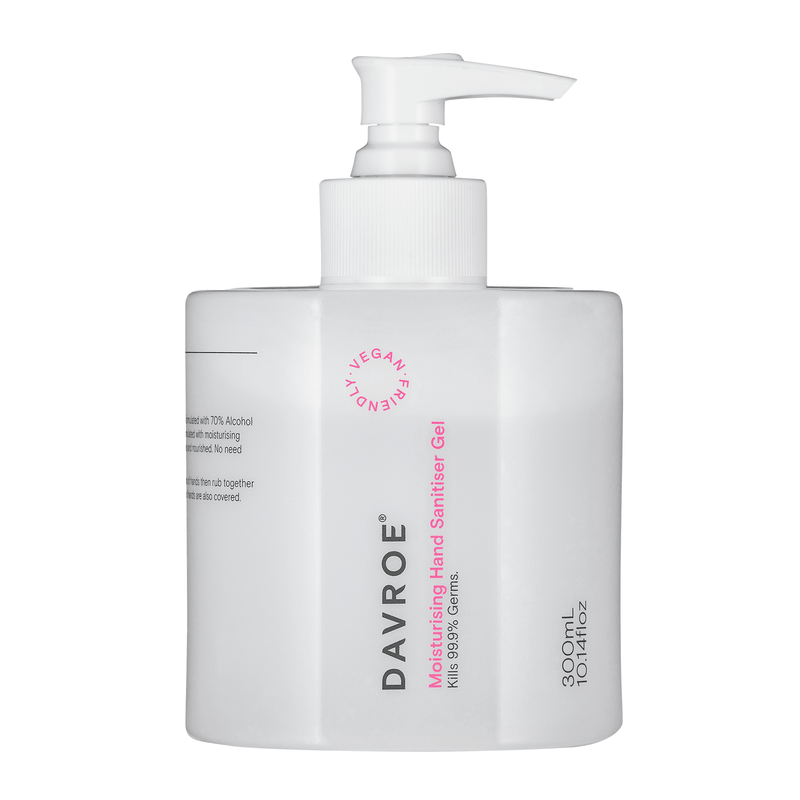 Davroe Moisturising Hand Sanitiser Gel 300ml - Haircare Market