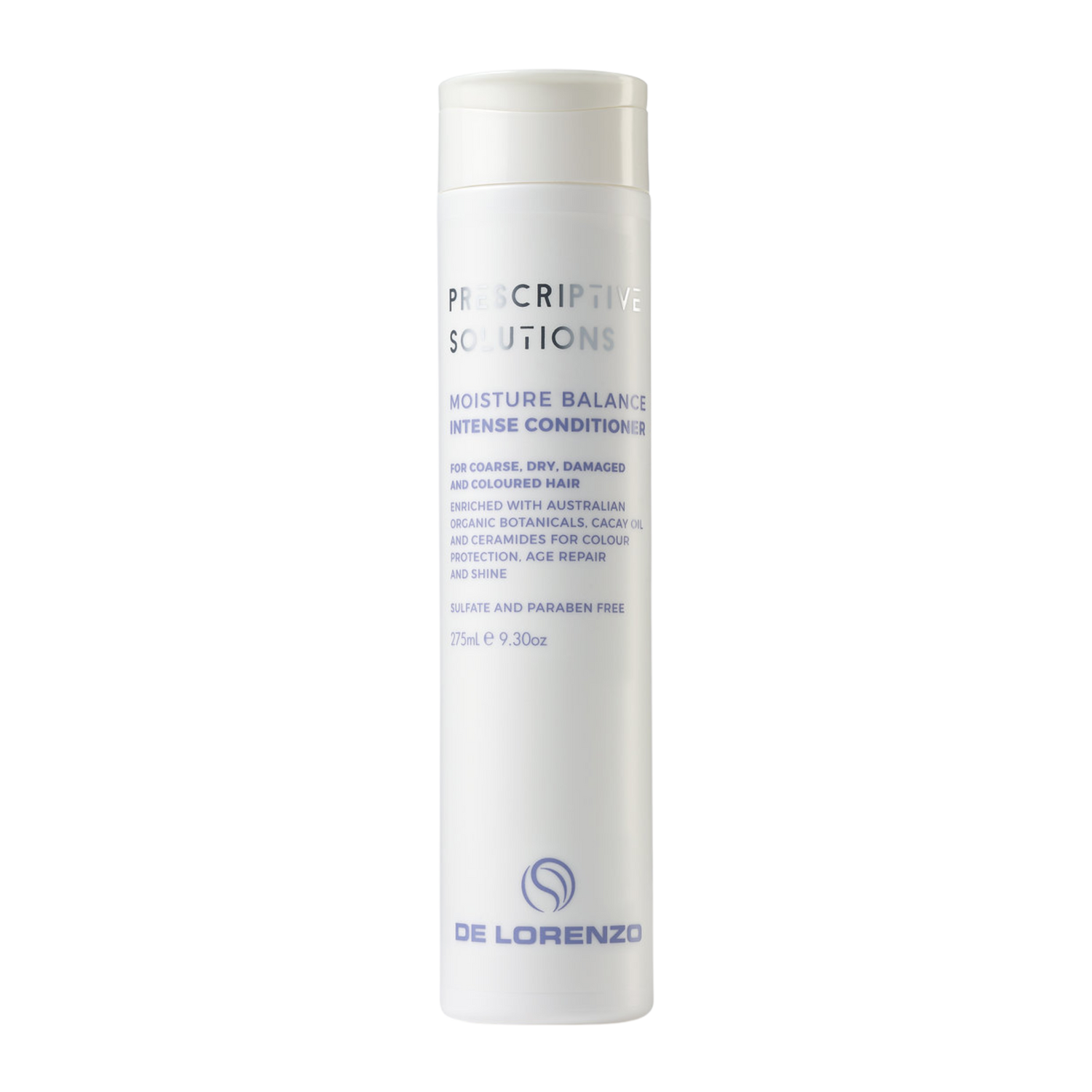 De Lorenzo Prescriptive Solutions Moisture Balance Intense Conditioner 275ml - Haircare Market