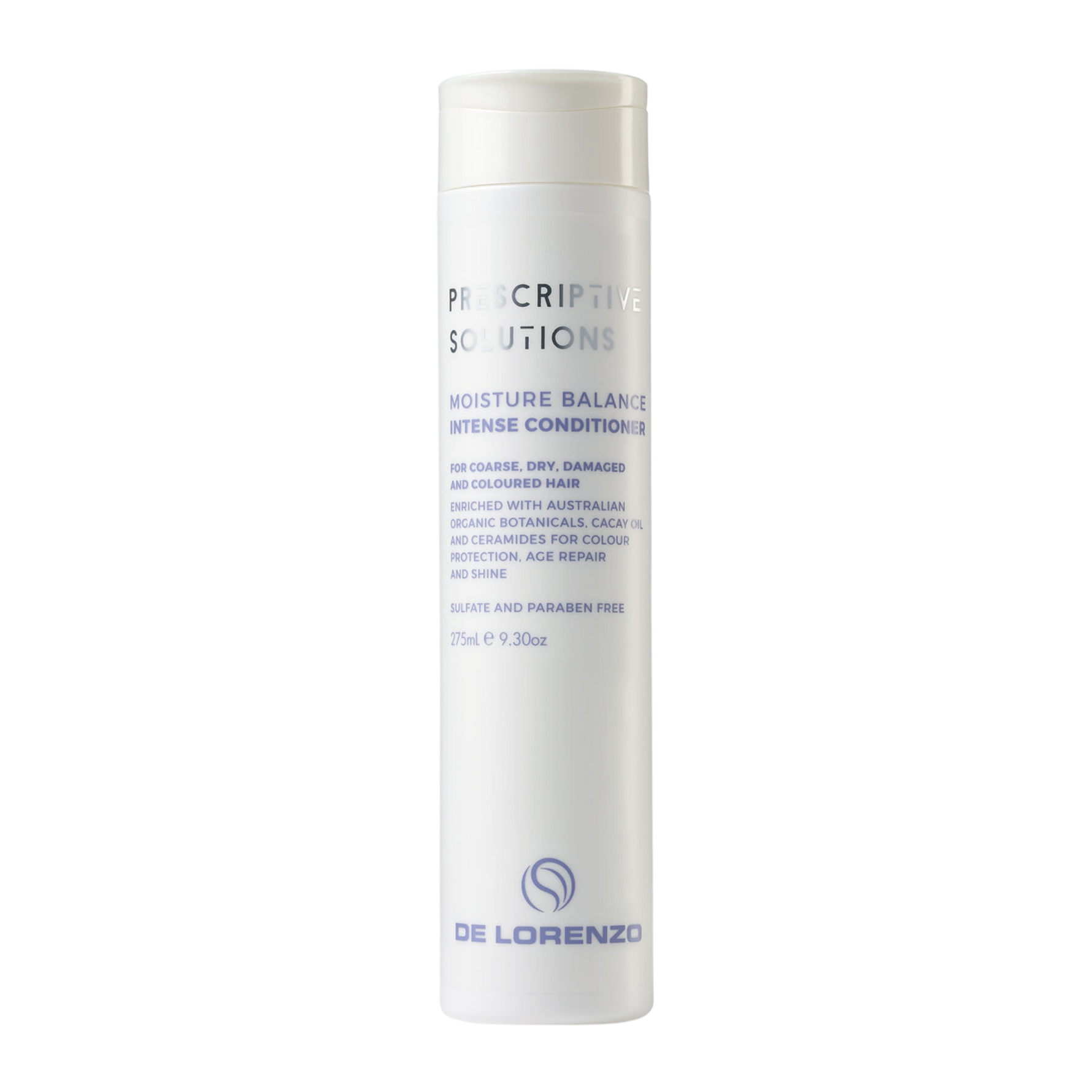 De Lorenzo Prescriptive Solutions Moisture Balance Intense Conditioner 275ml - Haircare Market