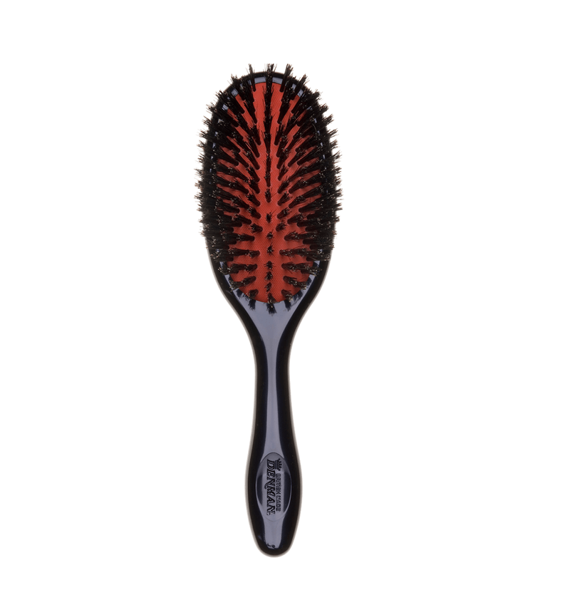 Denman Medium Cushion/Natural Bristle Brush D82M - Haircare Market