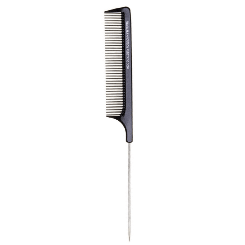 Denman Precision Black Pin Tail Metal Comb DPC1 - Haircare Market