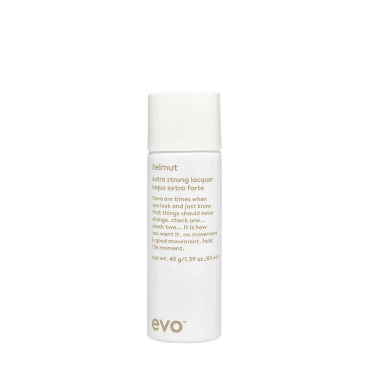 Evo Helmut Extra Strong Lacquer 65ml - Haircare Market