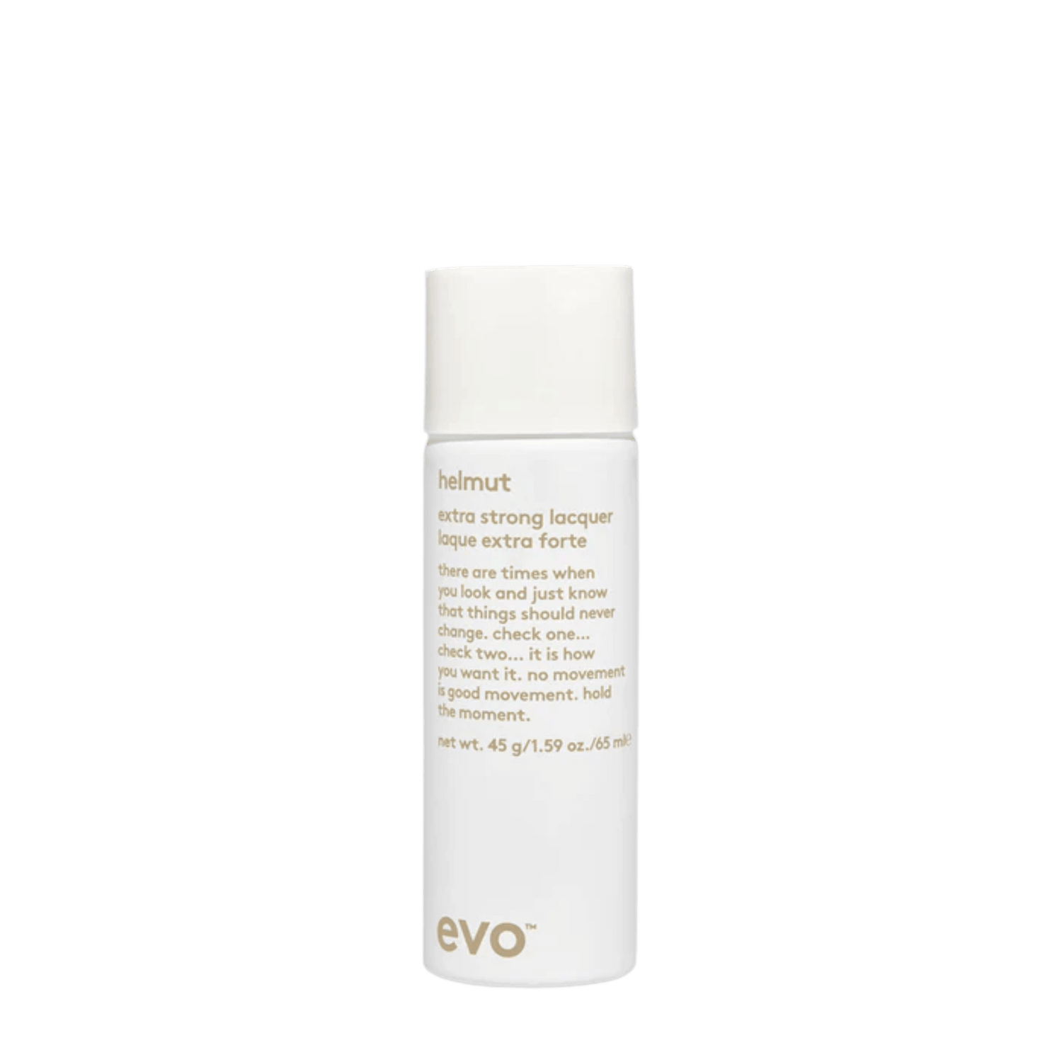 Evo Helmut Extra Strong Lacquer 65ml - Haircare Market