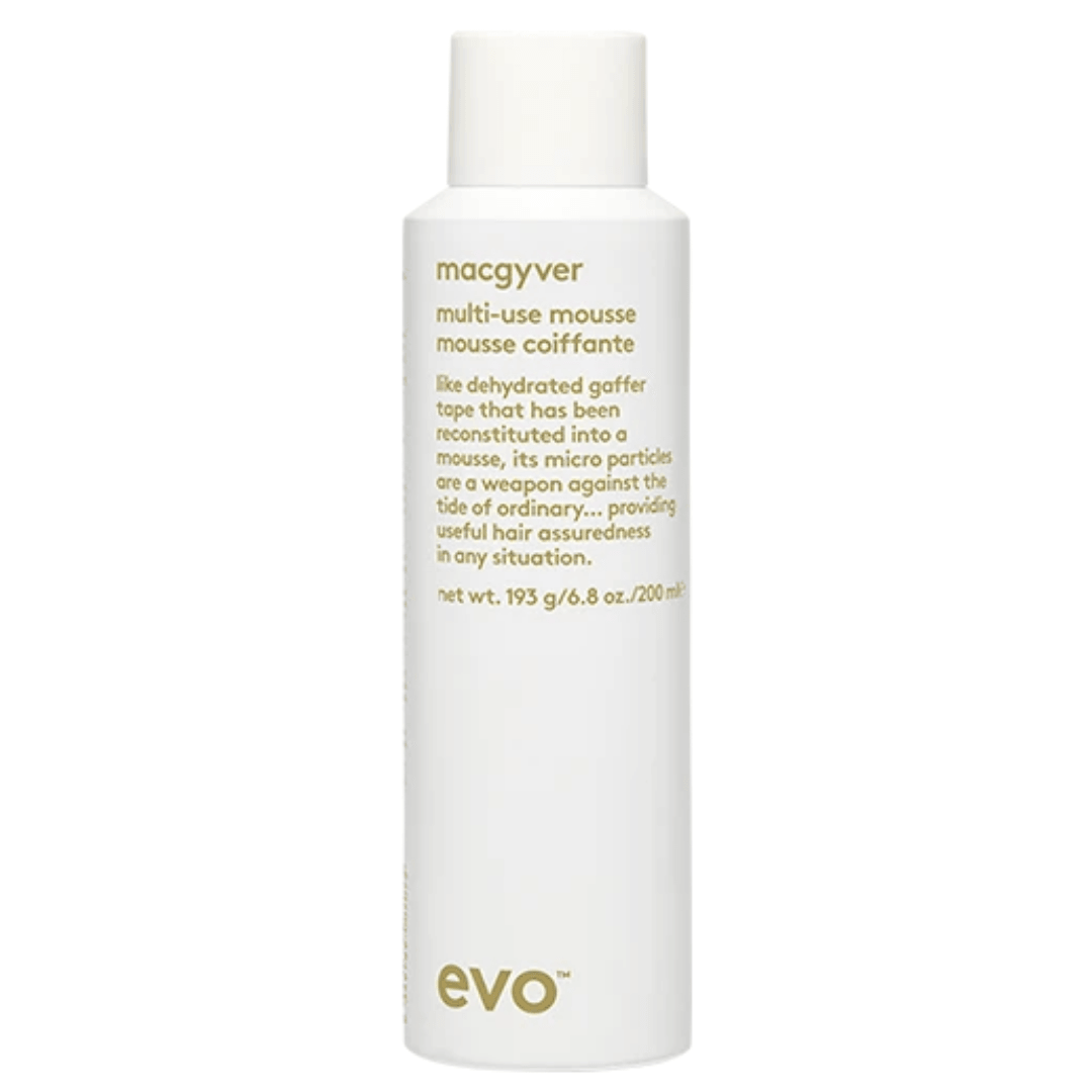 Evo Macgyver Multi-Use Mousse 200ml - Haircare Market