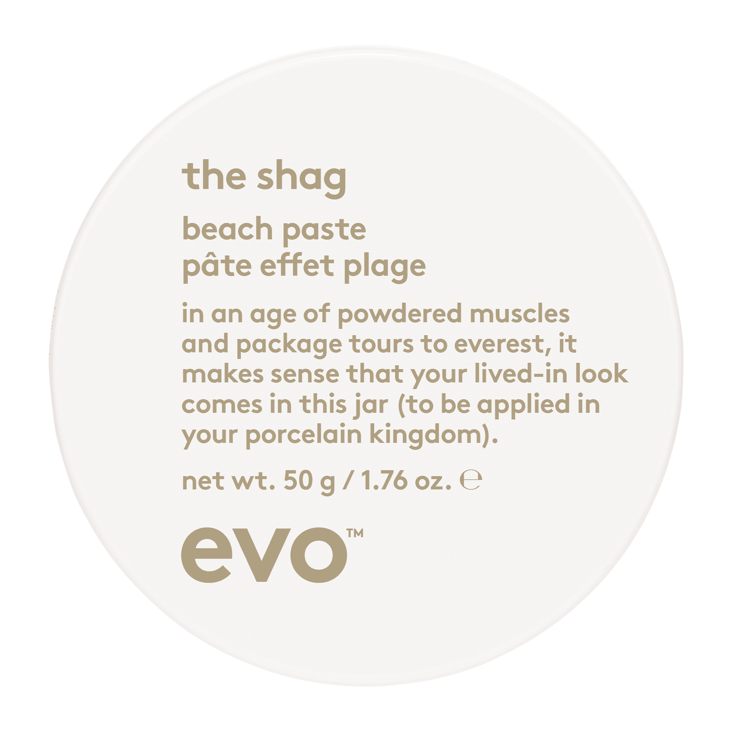 Evo The Shag Beach Paste 50g - Haircare Market