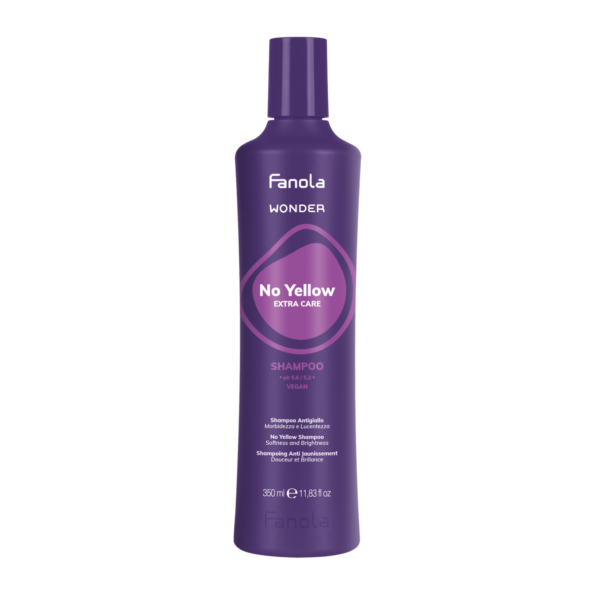 Fanola Wonder No Yellow Shampoo 350ml - Haircare Market