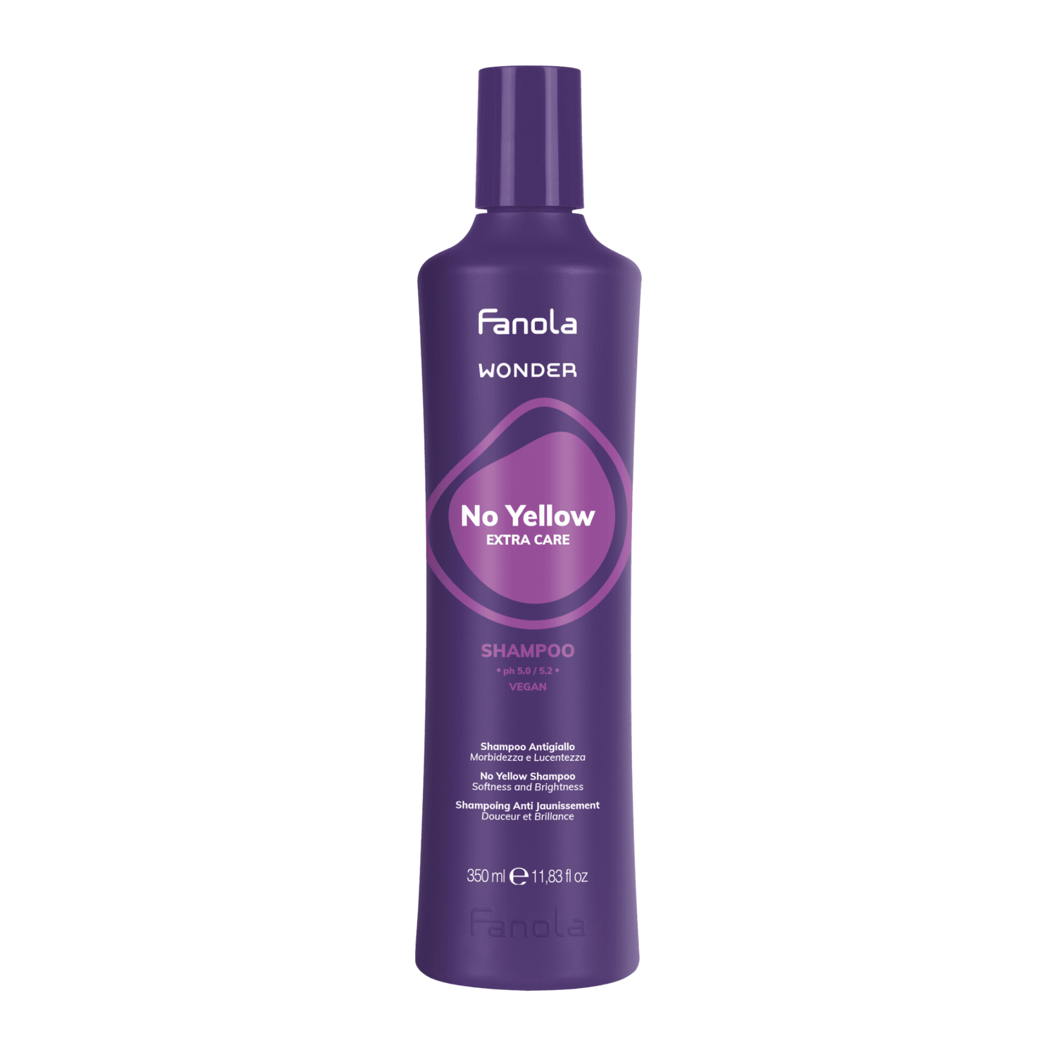 Fanola Wonder No Yellow Shampoo 350ml - Haircare Market