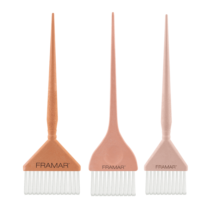 Framar Family Pack Brush Set of 3 Golden Hour - Haircare Market