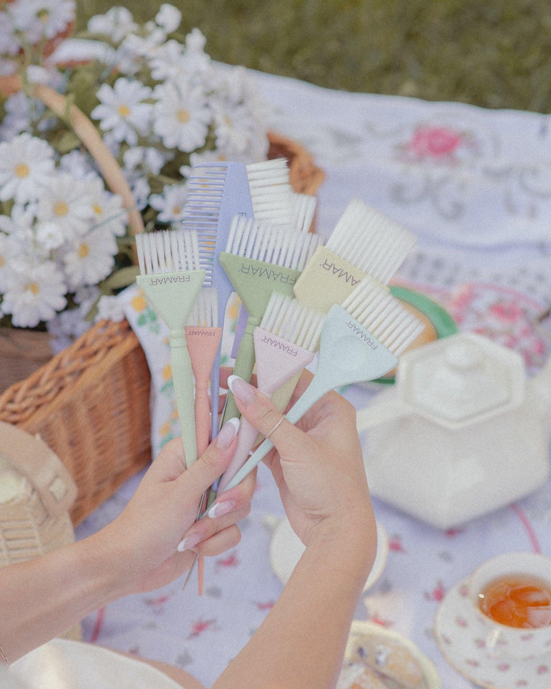 Framar Garden Party - The Tea Party Brush Set of 8 - Haircare Market