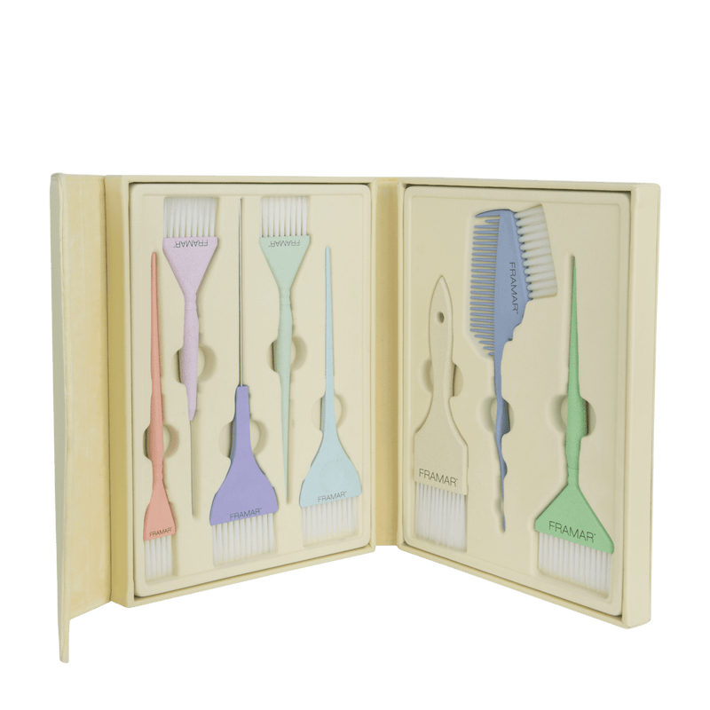 Framar Garden Party - The Tea Party Brush Set of 8 - Haircare Market